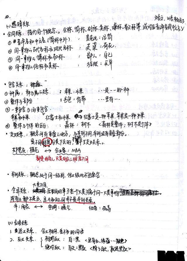 2020國考省考公考筆記，分享上岸大神如何總結歸納